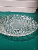 schaal kristal glas groot, Huis en Inrichting, Woonaccessoires | Schalen en Manden, Ophalen of Verzenden, 'T Olde Gre-j, Info@toldegrej.nl