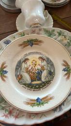 Antiek communie bord, Antiek en Kunst, Antiek | Servies los, Ophalen of Verzenden
