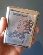 Vintage Sigarettenhouder met Kaart van Nederland, Verzamelen, Ophalen of Verzenden, Gebruikt, Tabaksdoos of Verpakking