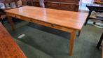 Franse kersenhouten boeren eettafel 250 cm, Antiek en Kunst, Ophalen