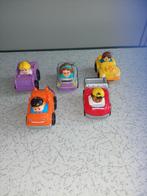 Fisher-Price Little People Auto's - Set van 5, Ophalen of Verzenden, Gebruikt, Auto of Voertuig
