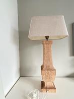 Riviera Maison balusterlamp met linnen kap, Ophalen, Gebruikt, Riviera Maison, Minder dan 50 cm