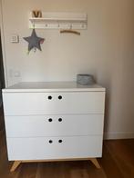 Bopita commode wit/naturel 3 lades en leuk plankje, Ophalen, Gebruikt, 50 tot 70 cm, 100 cm of meer