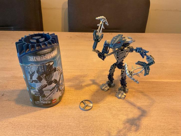 Lego Bionicle set 8737 - Toa Nokama Hordika - compleet, Kinderen en Baby's, Speelgoed | Duplo en Lego, Zo goed als nieuw, Lego