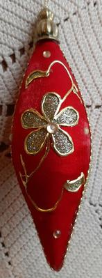 Aparte vintage kerstbal kerstpegel, Diversen, Kerst, Ophalen of Verzenden