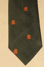 OSL Oud Strijders Legioen stropdas Nederland olijfgroen, Ophalen of Verzenden, Nieuw, Groen