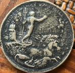 Bronzen penning 17-eeuw, Postzegels en Munten, Penningen en Medailles, Verzenden, Brons