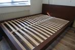 Gratis tweepersoons bedframe met lattenbodem, Ophalen, Tweepersoons, Zo goed als nieuw, Bedbodem