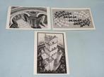 3 kunstkaarten van M. C. Escher NIEUW, Minder dan 50 cm, Nieuw, Ophalen of Verzenden, Print