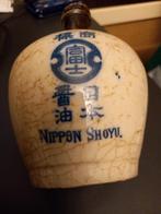 Fles Nippon Shoyu. 16 cm.Japans., Antiek en Kunst, Ophalen of Verzenden