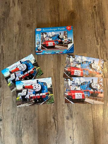 Puzzel van Thomas de trein (2x 12 stukjes)