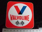 sticker valvoline logo racing racevlag vlag usa print, Merk, Zo goed als nieuw, Verzenden