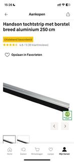 Tochtstrip nieuw 250cm, Doe-het-zelf en Verbouw, Isolatie en Afdichting, Overige materialen, Nieuw, 15 m² of meer, Ophalen