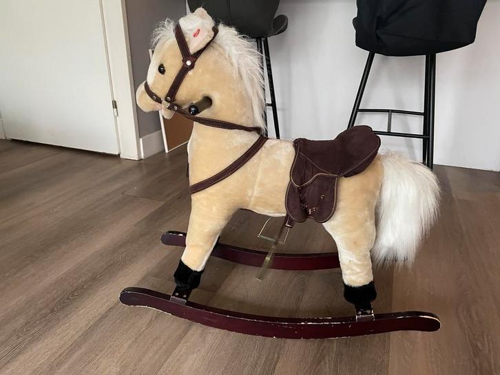 Hobbelpaard met geluid, Kinderen en Baby's, Speelgoed | Hobbelfiguren, Gebruikt, Ophalen