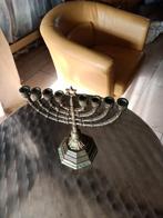 koper messing  brons joodse kandelaar, Ophalen of Verzenden, Koper of Brons