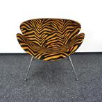 Artifort Orange Slice Design Fauteuil | Nieuwe Stof | Tijger, Gebruikt, -, 75 tot 100 cm, Ophalen of Verzenden