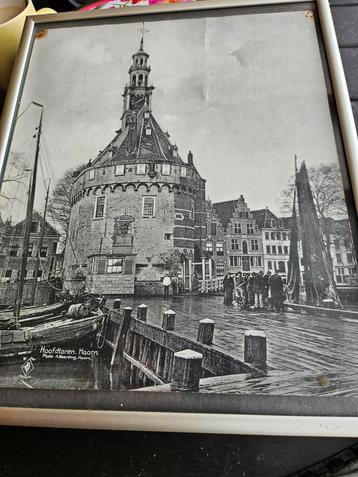 Hoofdtoren Hoorn - Oude Foto Ingelijst beschikbaar voor biedingen