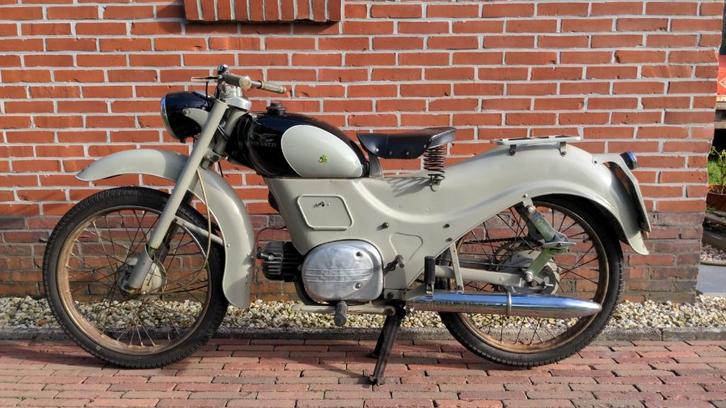 Moto Guzzi Zigolo Turismo 98 CC uit 1955, Motoren, Motoren | Oldtimers, Toermotor, 11 kW of minder, 1 cilinder, Ophalen of Verzenden