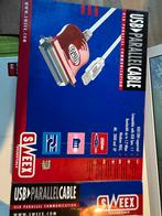 Sweex USB naar Parallel Printerkabel, Ophalen of Verzenden, Nieuw