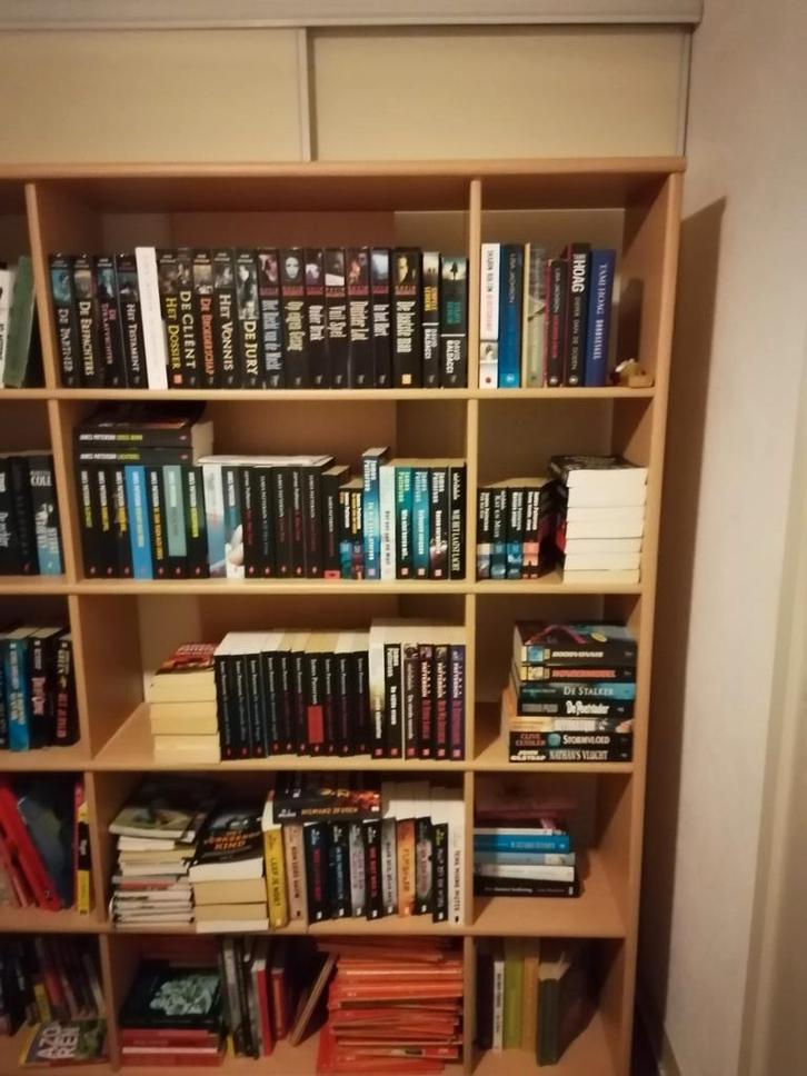 Grote houten boekenkast, Huis en Inrichting, Kasten | Boekenkasten, Ophalen