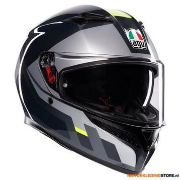AGV K3 E2206 Shade Integraalhelm, Grijs-Fluor beschikbaar voor biedingen