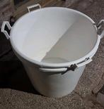 2x gripline 125 liter kuip specie kuip lijmkuip emmer, Huis en Inrichting, Emmers, Ophalen, Zo goed als nieuw, Kunststof