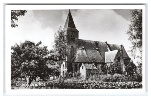 Langerak, N. H. Kerk, Verzamelen, Ansichtkaarten | Nederland, Ongelopen, Zuid-Holland, 1960 tot 1980, Verzenden