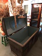 Antieke bruidskist, Huis en Inrichting, Woonaccessoires | Kisten, Ophalen of Verzenden, Zo goed als nieuw, Minder dan 50 cm