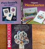 Drie verschillende origami boekjes, Ophalen of Verzenden, Zo goed als nieuw, Breien en Haken