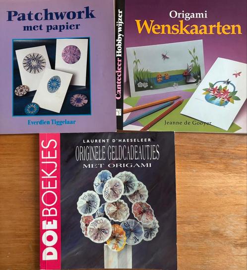 Drie verschillende origami boekjes, Boeken, Hobby en Vrije tijd, Zo goed als nieuw, Breien en Haken, Ophalen of Verzenden