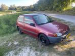 Toyota Starlet 1.3 16V 1998 Rood, Auto's, 74 pk, Radio, 4 cilinders, Starlet