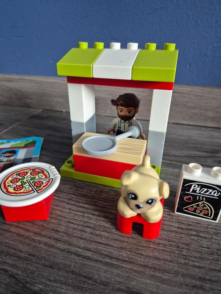 Duplo Pizzaverkoper Set, Kinderen en Baby's, Speelgoed | Duplo en Lego, Gebruikt, Duplo, Complete set, Ophalen of Verzenden