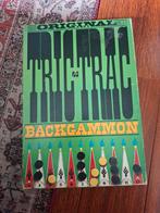 Tric Trac , Backgammon spel Jumbo 1979 vintage spel, Een of twee spelers, Ophalen of Verzenden, Gebruikt, Jumbo
