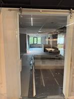 Glazen schuifdeuren, Doe-het-zelf en Verbouw, Kozijnen en Schuifpuien, Ophalen, Overige materialen, Zo goed als nieuw, Inclusief glas
