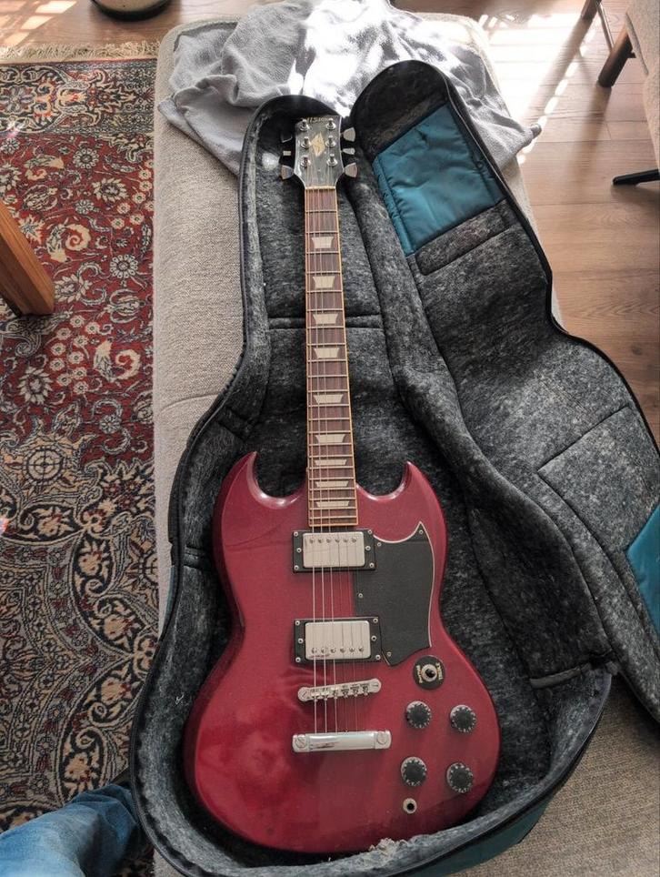 Elektrische Gitaar - Werking Onbekend, Muziek en Instrumenten, Snaarinstrumenten | Gitaren | Elektrisch, Gebruikt, Solid body