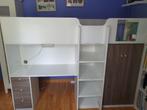Hoogslaper, Kinderen en Baby's, Kinderkamer | Bedden, Ophalen, Zo goed als nieuw, 180 cm of meer, 85 tot 100 cm