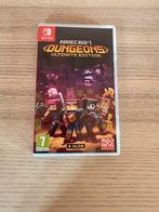 Minecraft Dungeons Ultimate - Nintendo Switch, Spelcomputers en Games, Avontuur en Actie, Eén computer, Ophalen of Verzenden, Zo goed als nieuw