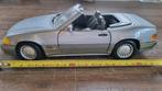 Mercedes-Benz cabriolet 500 sl ( 1989) schaalmodel 1:18, Ophalen of Verzenden, Zo goed als nieuw, Auto, Maisto
