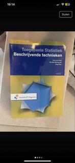 Toegepaste Statistiek - Beschrijvende technieken, Boeken, Verzenden, Gamma, Gelezen, HBO