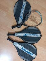 Te koop 3 Dutch tennis rackets Rucanor Empire 150 incl.hoes., Sport en Fitness, Squash, Ophalen of Verzenden, Zo goed als nieuw