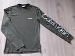 Groene longsleeve Calvin Klein mt.XS, Calvin Klein, Ophalen of Verzenden, Zo goed als nieuw, Groen