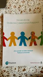 Inleiding Onderwijswetenschappen - Radboud Universiteit, Ophalen of Verzenden, Zo goed als nieuw, WO