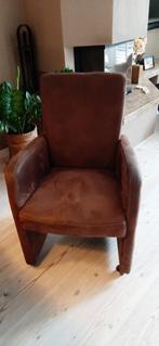 4 Luxe Bruine Eetkamerstoelen, Huis en Inrichting, Stoelen, Ophalen, Gebruikt, Bruin, Luxe