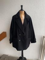 Oversized Zwarte Wollen Look Winter Jas | Colbert H&M, XXL, Kleding | Dames, Jassen | Winter, H&M, Zwart, Maat 46/48 (XL) of groter