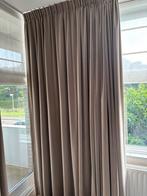 taupe velours verduisterende gordijnen, Huis en Inrichting, Ophalen, Zo goed als nieuw, 200 cm of meer