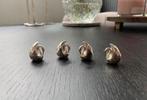 Verzilverd zwanen voor tafel decor tafelschikking, Antiek en Kunst, Ophalen of Verzenden