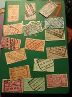 Belgische spoorwegpakketzegels circa 100 jaar oud, Postzegels en Munten, Ophalen of Verzenden