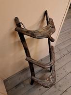 Antiek Oud Hout Koper 19e Eeuw Napoleon Egypte Kamelen Zadel, Ophalen of Verzenden