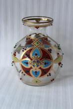 Antiek Art Nouveau Josephinenhutte vaas 1890-1900, Ophalen of Verzenden