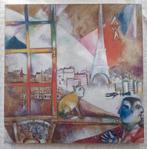 Marc Chagall Parijs print op canvas, Verzenden